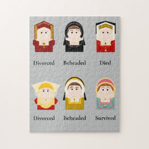 Zes vrouwen, Tudor Legpuzzel