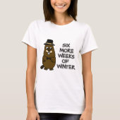 Zes weken langer winter t-shirt (Voorkant)