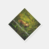 Zes weken meer winterluiers servet (Hoek)