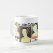Zes Wiens Mok, de Zes Wiegen van Henry VIII Koffiemok (Voorkant links)
