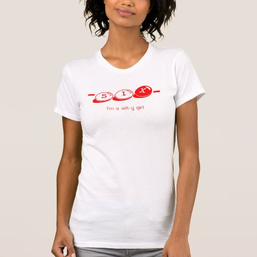 Zes-y snoep T-Shirt (Voorkant)