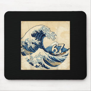Zes Zeven 67 6-7 Japans De Grote Golf Off Muismat