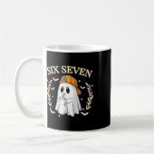 Zes Zeven 67 Meme Grappige Geest Halloween 6 7 Kop (Links)