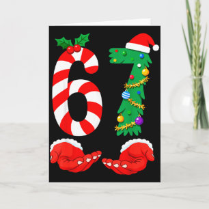 Zes Zeven 67 Meme Sinterklaas Kerst Vakantie Grapp Kaart