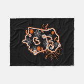 Zes Zeven 6 7 Meme Grappig 67 Kostuum Ontwerp Kopp Fleece Deken (Voorkant (Horizontaal))