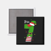 Zes Zeven 6 7 Meme Sinterklaas Kerstmis Xmas Numme Magneet (Voorkant / Achterkant)