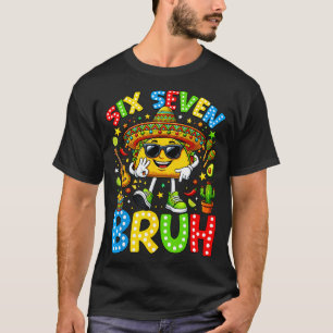 Zes zeven broer cinco de mayo 67 meme taco t-shirt