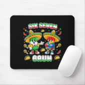 Zes Zeven Bruh Cinco De Mayo Grappige Kinderen Mex Muismat (Met muis)