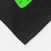 Zes zeven bruh meme 67 dabbing klaver st patrick fleece deken (Hoek)