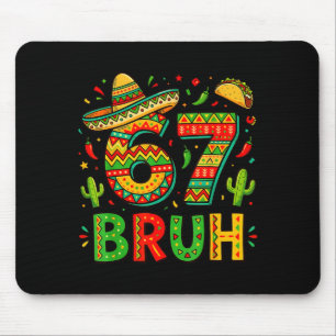 Zes zeven bruh Mexicaanse jongens dabben 67 meme c Muismat