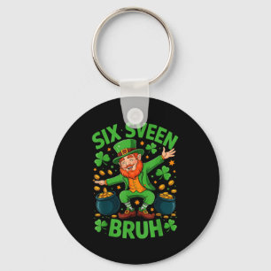 Zes Zeven Bruh Shirt 67 Grappig Shirt Saint Patric Sleutelhanger