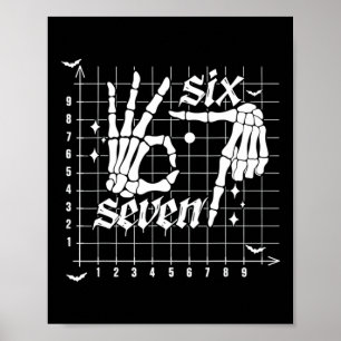 Zes Zeven Coördinaat (6 Poster