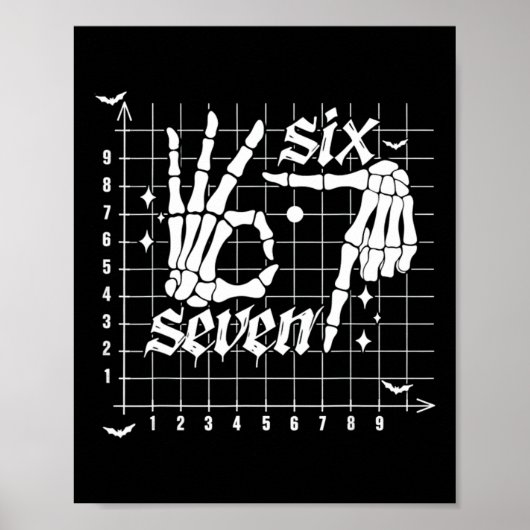 Zes Zeven Coördinaat (6  Poster (Voorkant)