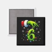 Zes Zeven Grappige Kerst Meme Koppel Matching Magneet (Voorkant / Achterkant)