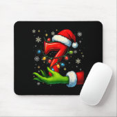 Zes Zeven Grappige Kerst Meme Koppel Passend Muismat (Met muis)