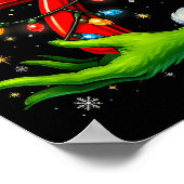 Zes Zeven Grappige Kerst Meme Koppel Passend Poster (Hoek)