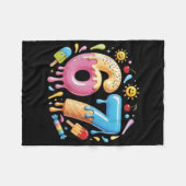 Zes Zeven Ijs Drip Cool Meme 67 Grappig Nummer Fleece Deken (Voorkant (Horizontaal))