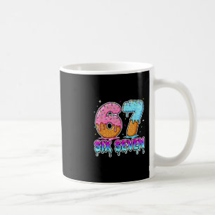 Zes Zeven Ijs Drip Cool Meme 67 Grappige Gen Al Koffiemok