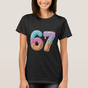 Zes Zeven Ijs Drip Grappig 67 Meme Nummer 6 Een T-shirt