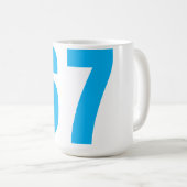 Zes Zeven Koffiemok (Voorkant rechts)