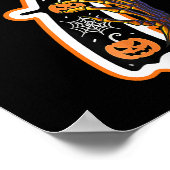 Zes Zeven Meme 6 7 67 Halloween Thanksgiving Koppe Poster (Hoek)