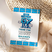 Zes Zeven Meme 7de Verjaardag | Grappig Trendy