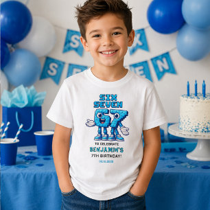 Zes Zeven Meme 7e Verjaardag   Grappig Trendy T-shirt