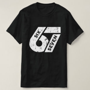 Zes Zeven Meme Grappig 67 T-shirt