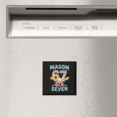 Zes Zeven Meme Mason Ijs Drip Grappig Bysebyll Magneet (Insitu (Vaatwasser))