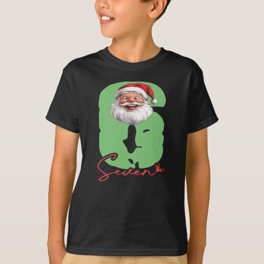 Zes Zeven Sinterklaas, Grappig Matchend T-shirt (Voorkant)