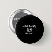 Zes Zeven Universiteit Zes Zeven Bruh 67 Meme Ronde Button 5,7 Cm (Voorkant /achterkant)