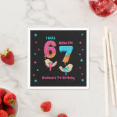 Zes Zeven Verjaardag Servetten (Insitu)