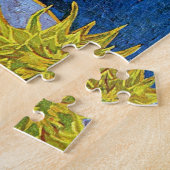 Zes zonnebloemen, Van Gogh Legpuzzel (Zijkant)