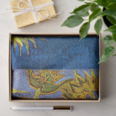 Zes zonnebloemen, Van Gogh Tissuepapier (Geschenk)