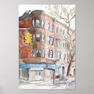 Zesde Avenue, Park Slope Poster