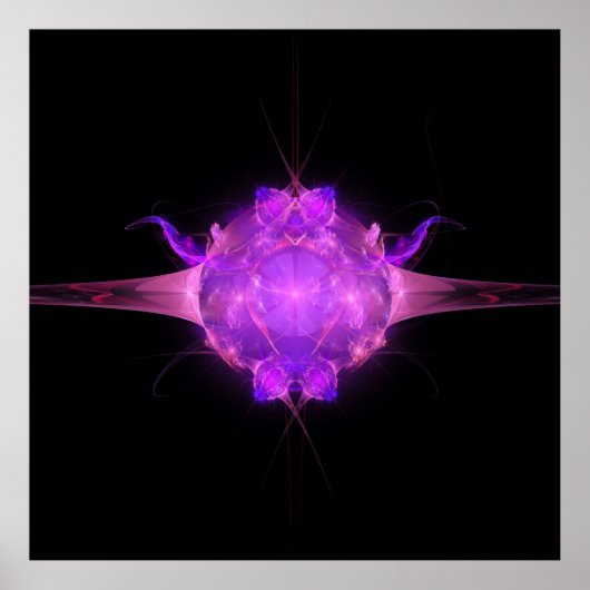 Zesde Chakra - Ajna - Derde oog Poster (Voorkant)