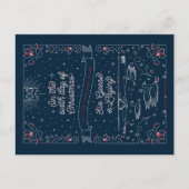 ZESDE DAG VAN KERST / Kerstansichtkaart Feestdagenkaart (Voorkant)