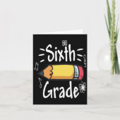 Zesde graad kaart (Voorkant)