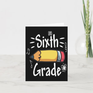 Zesde graad kaart