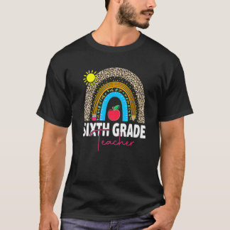 Zesde graad leraar terug naar school t-shirt