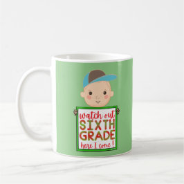 ZESDE GRADE HIER KAN IK grappig schattig MAKEN Koffiemok