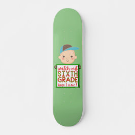 ZESDE GRADE HIER KAN IK grappig schattig MAKEN Persoonlijk Skateboard