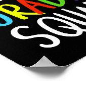 Zesde gradenplein terug naar school poster (Hoek)