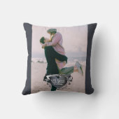 Zesde jaar Jubileum Suiker en Iron+Foto Kussen (Achterkant)