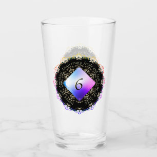 Zesde Jubileum Amethyst Glas