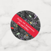 Zesde Jubileum, nagels en Snoep Confetti (Kleine voorkant)