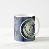 Zesde Jubileum Steampunk Iron Medallion C Koffiemok (Voorkant rechts)