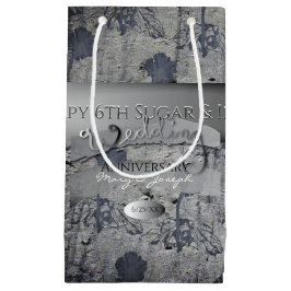 Zesde Jubileum Suiker en ijzercadeau Klein Cadeauzakje