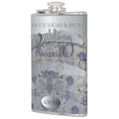 Zesde Jubileum Suiker en ijzerfles Heupfles (Links)