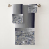 Zesde Jubileum Suiker en ijzerhanddoek Bad Handdoek (Insitu)